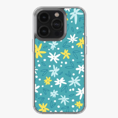 Flower Market Daisies Floral Silicone Case