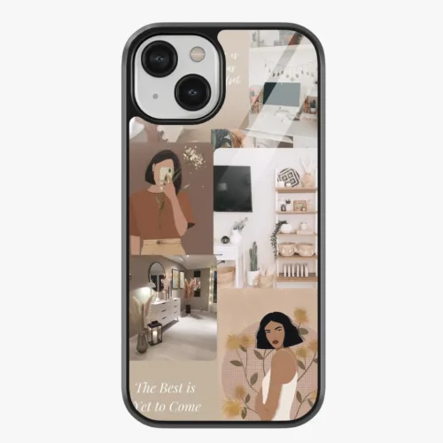 Best Is Yet To Come Aesthetic Glass Phone Case