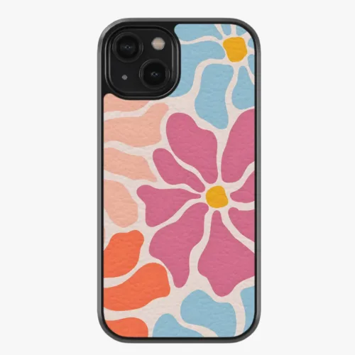 Blooming Mirage Premium Leather Phone Case