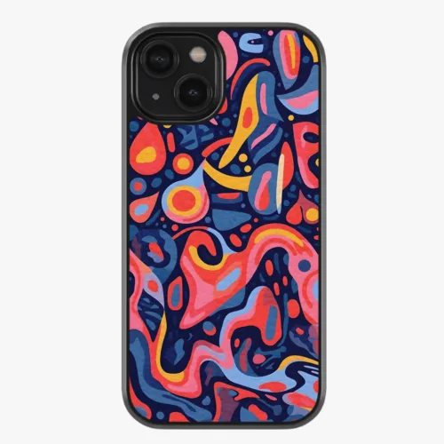 ColorWave Premium Leather Phone Case