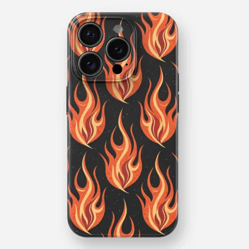 Eternal Flame Glossy Hard Case