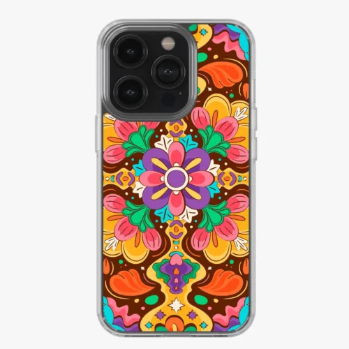 Groovy Psychedelic Pattern Silicone Case