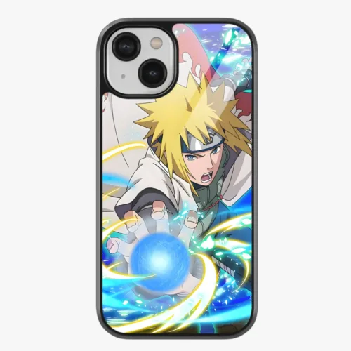 Minato Namikaze Glass Phone Case