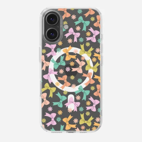 Ribbon Dreams Clear Magsafe Clear Phone Case