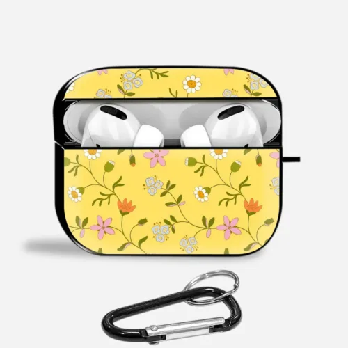 Sunny Meadow Aipods Glass Case