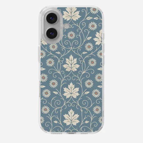 Vintage Vines Silicone Phone Case