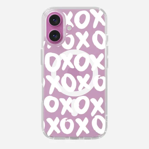 XOXO Clear Magsafe Clear Phone Case