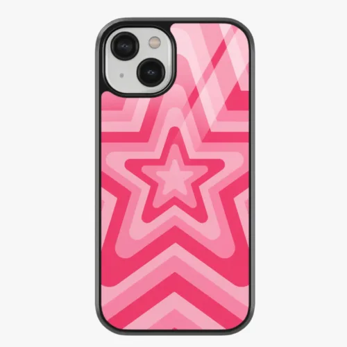 Y2K Starbeat Coral Glass Case