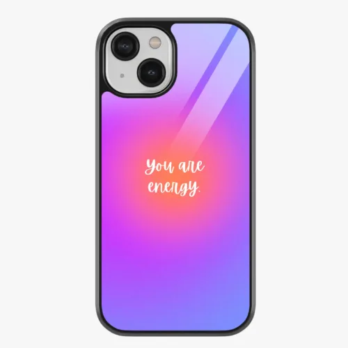 You Are Energy Glass Case